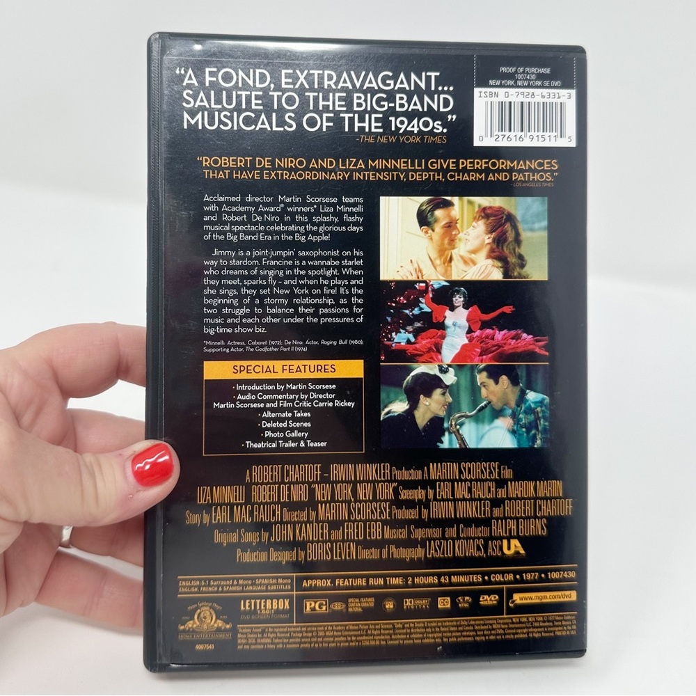 NEW YORK NEW YORK SPECIAL‎ EDITION MOVIE DVD - Picture 4 of 6
